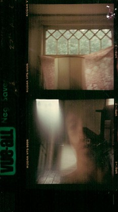 Photographic "self-portrait in space" from 1989.
